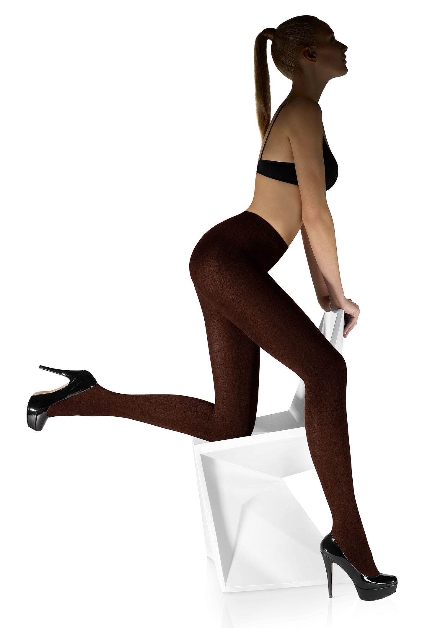 Rajstopy Ocieplane Polar 800 200den Xl Marilyn, bronzo