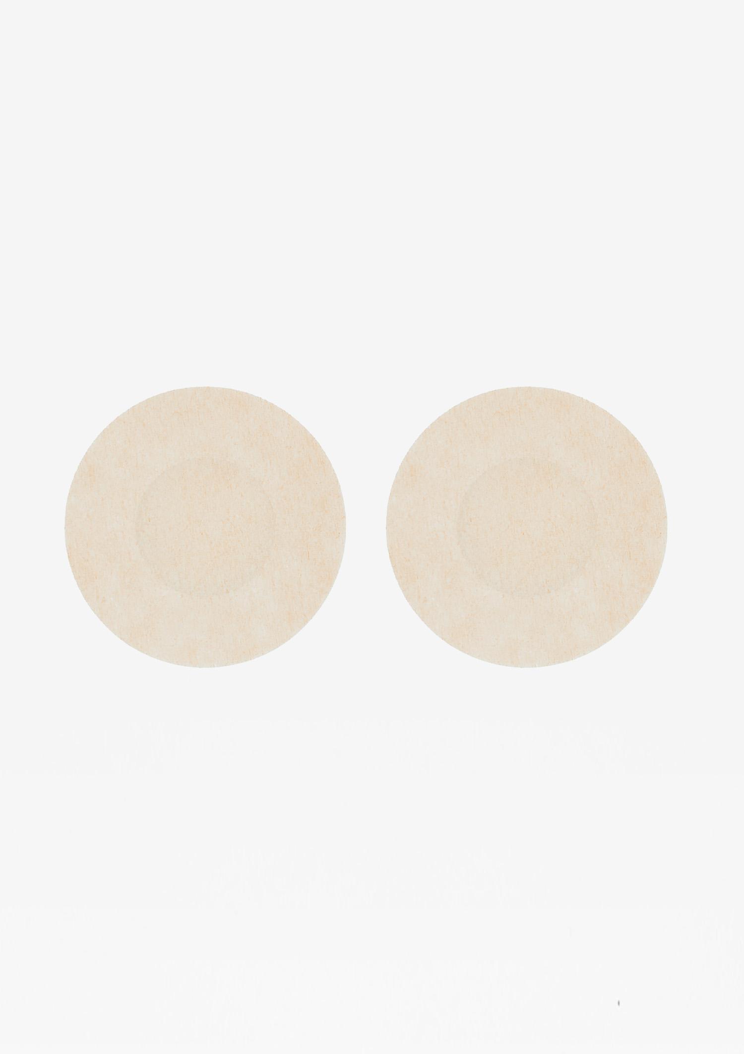 Gładkie osłonki na brodawki 5 par - Natural, natural