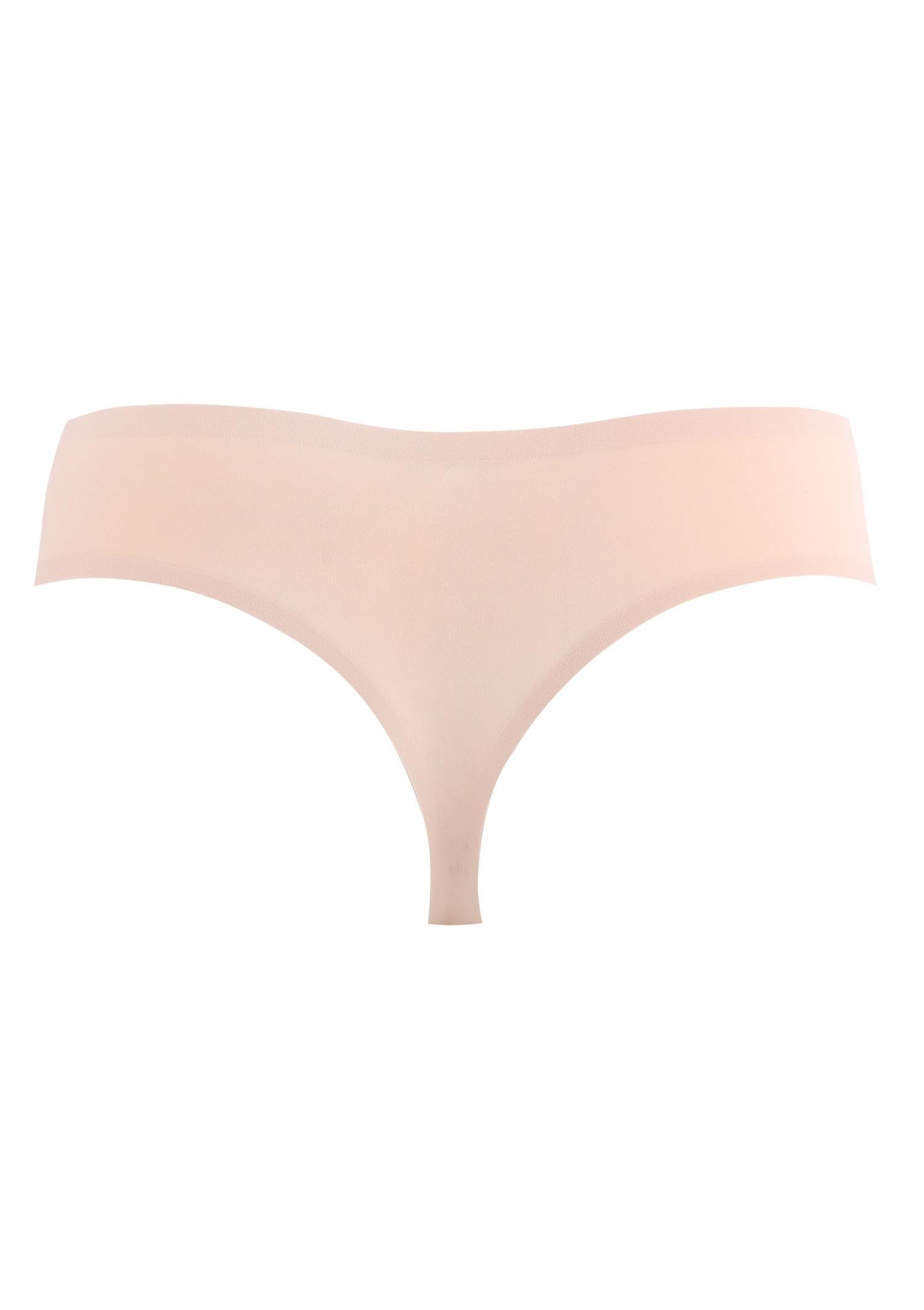 Victoria's Secret, Intimates & Sleepwear, New Vs Seamless Pink Seamless  Thong Panty Pink Stripe No Show Xl