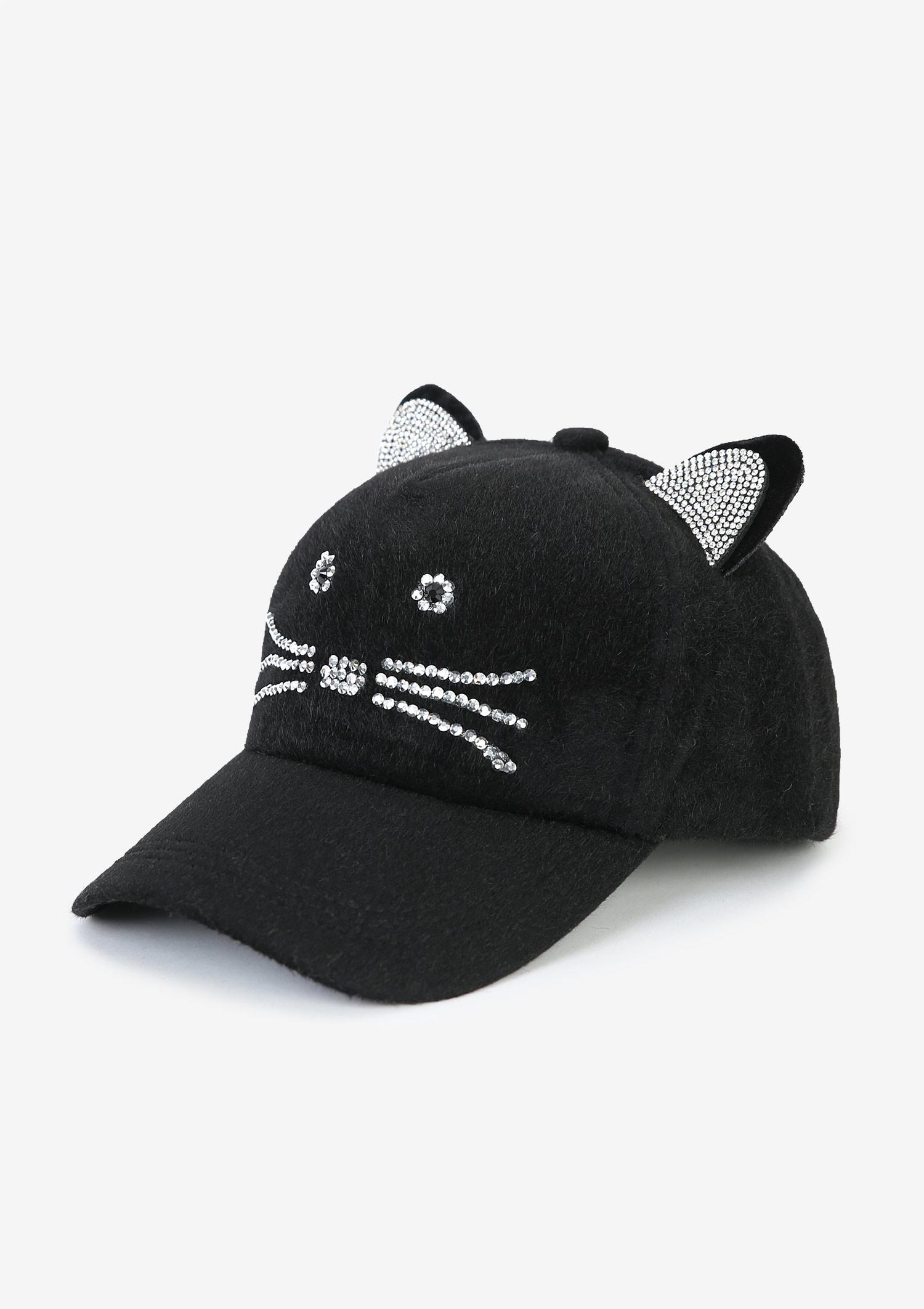 Czapka z daszkiem Cap Cat Poupee Marilyn, black