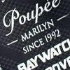 Jednoczęściowy kostium kąpielowy z grafiką Sunset Beach 01 Poupee Marilyn