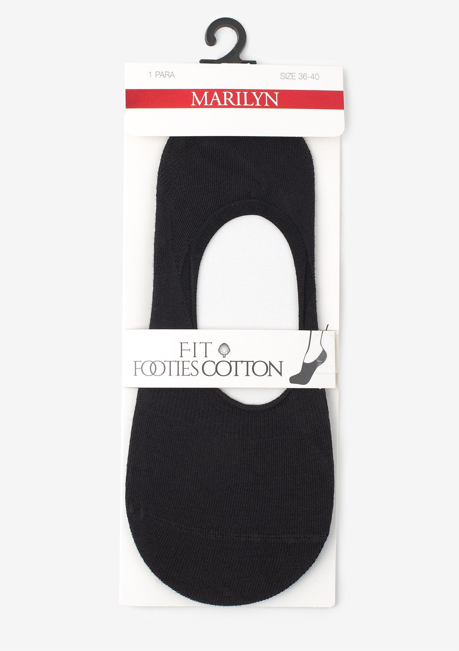 Bezszwowe stopki damskie Fit Footies Cotton Marilyn