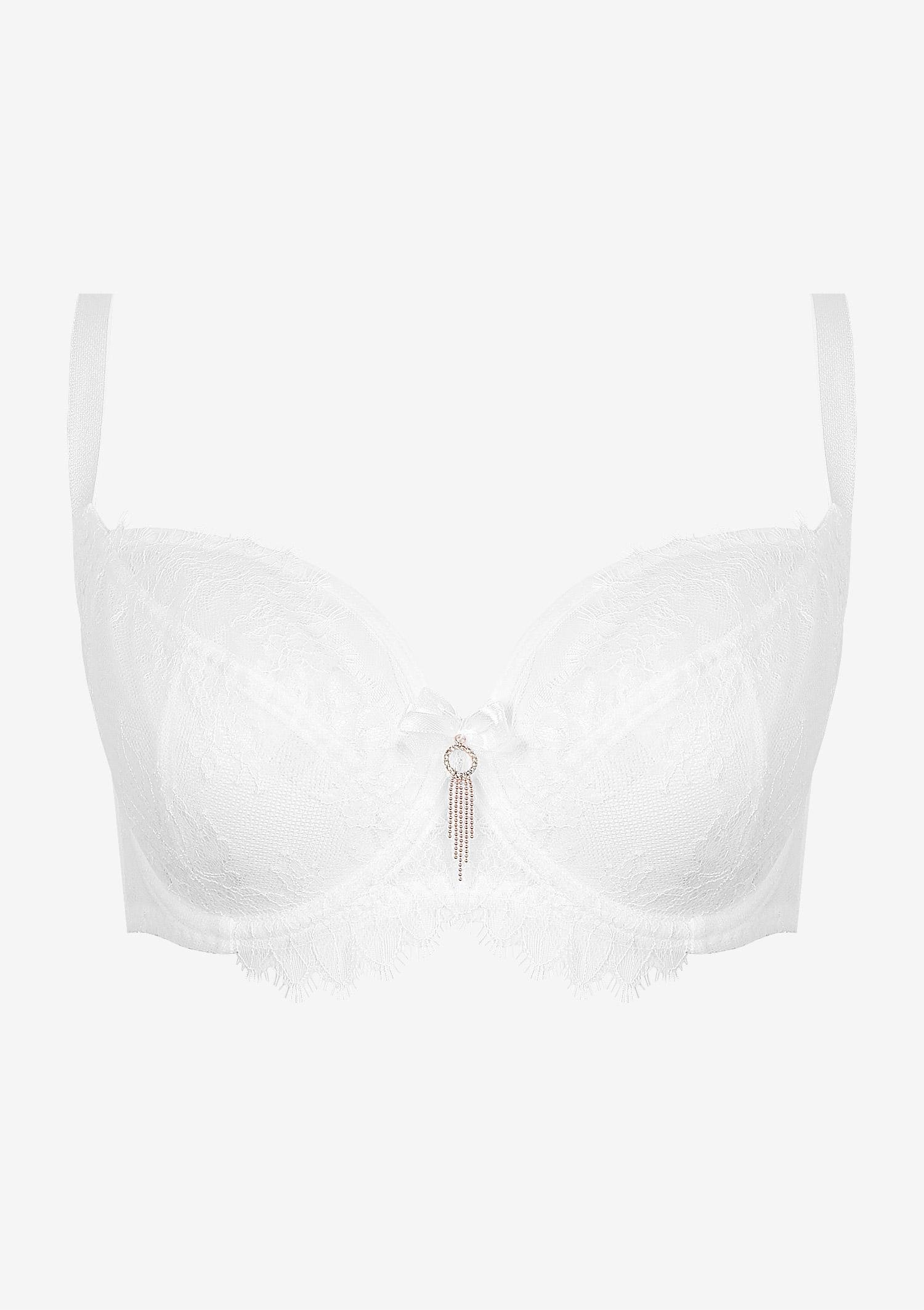 Soft bra with floral embroidery BELLE FLEUR M POUPEE Marilyn