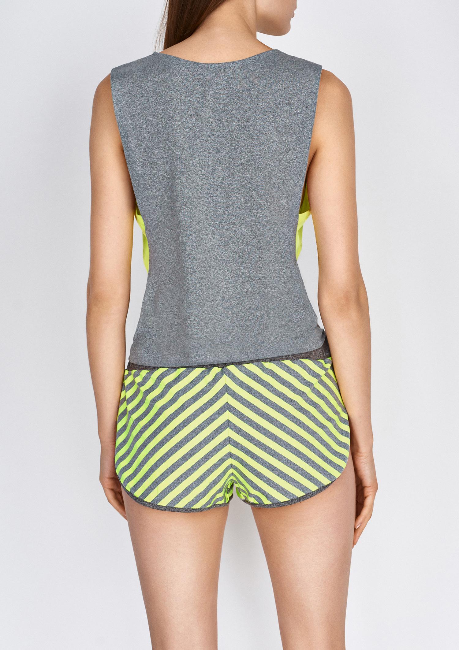 Sportowy komplet plażowy Jump Poupee Marilyn, lime/grey