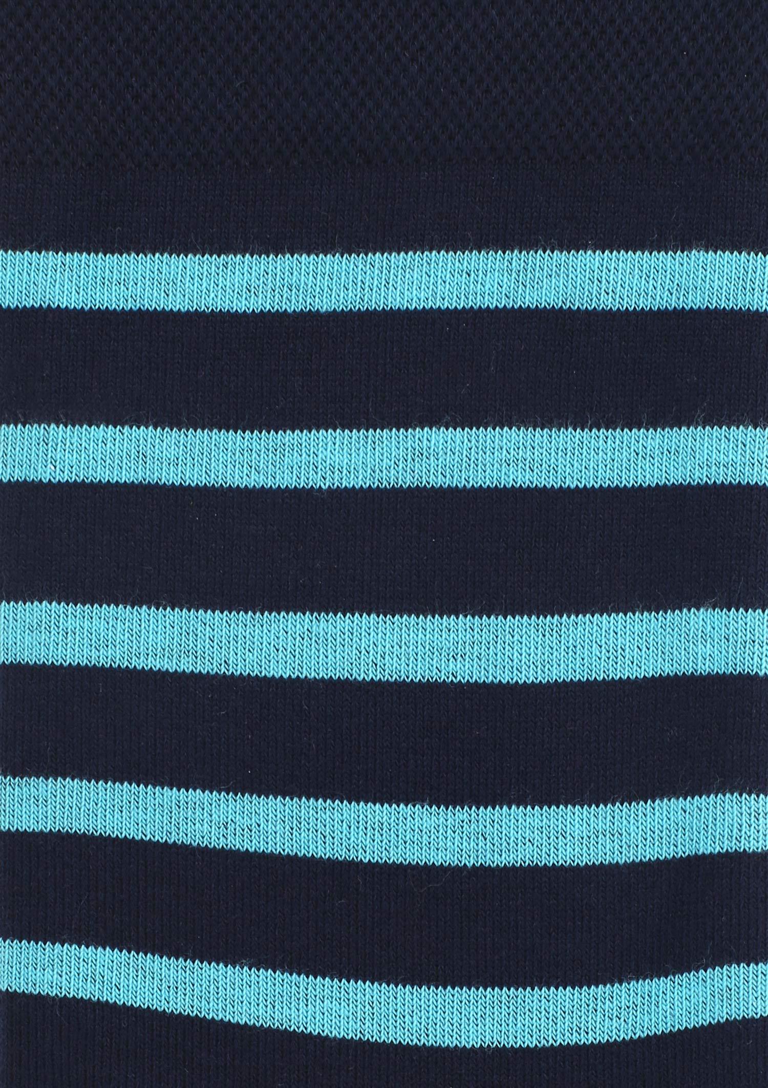 Skarpety garniturowe w paski Stripes Ocean Marilyn, navy/ocean