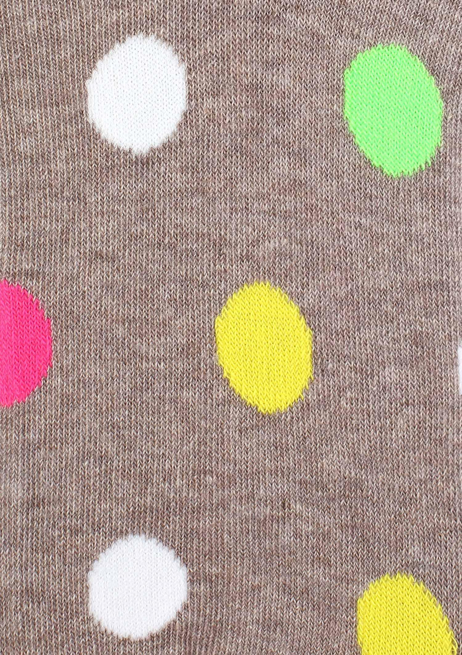 Skarpetki damskie w kolorowe grochy SC Dots 3 Marilyn