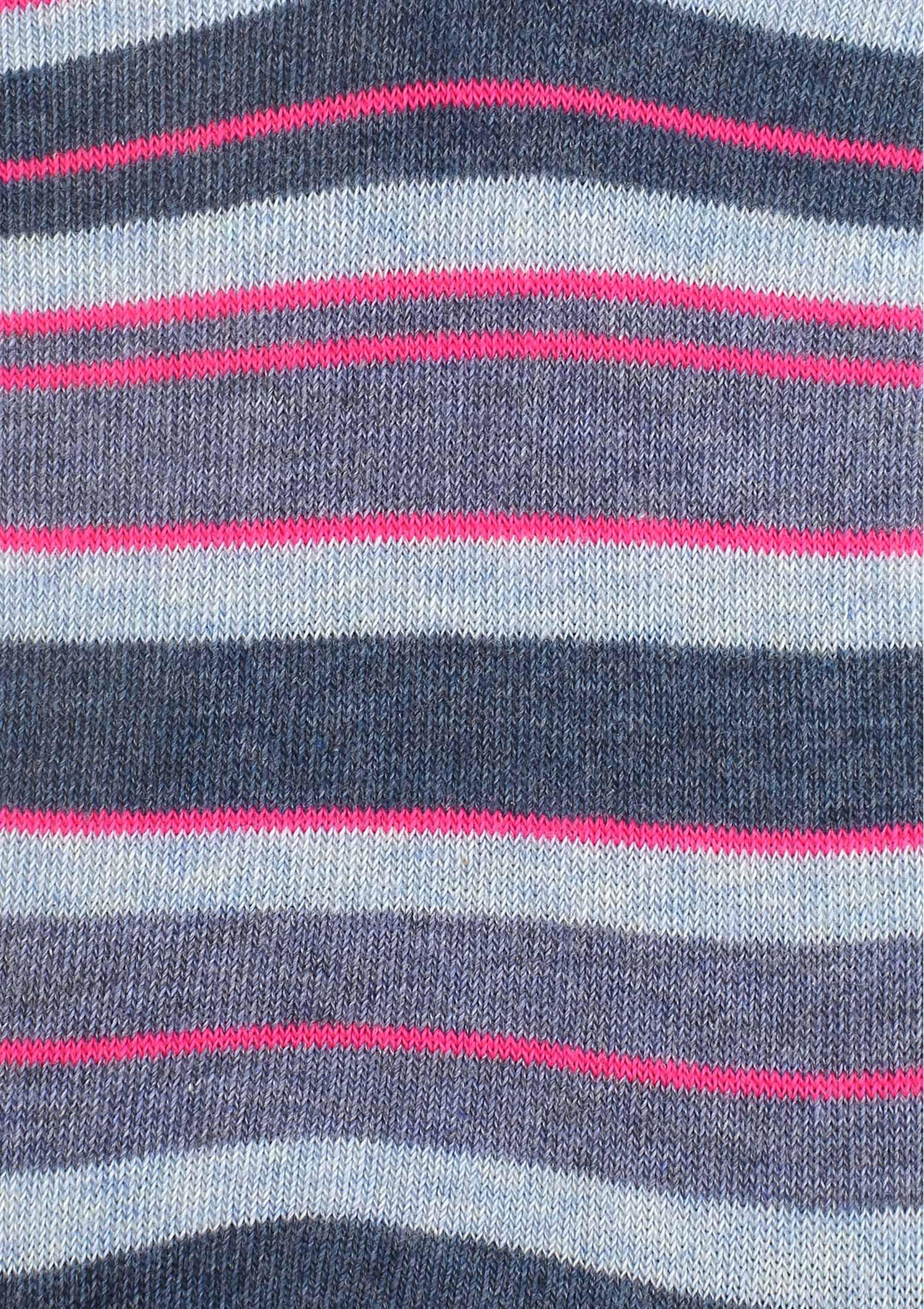 Bawełniane skarpetki damskie w paski SC Classic Stripes Marilyn, grey