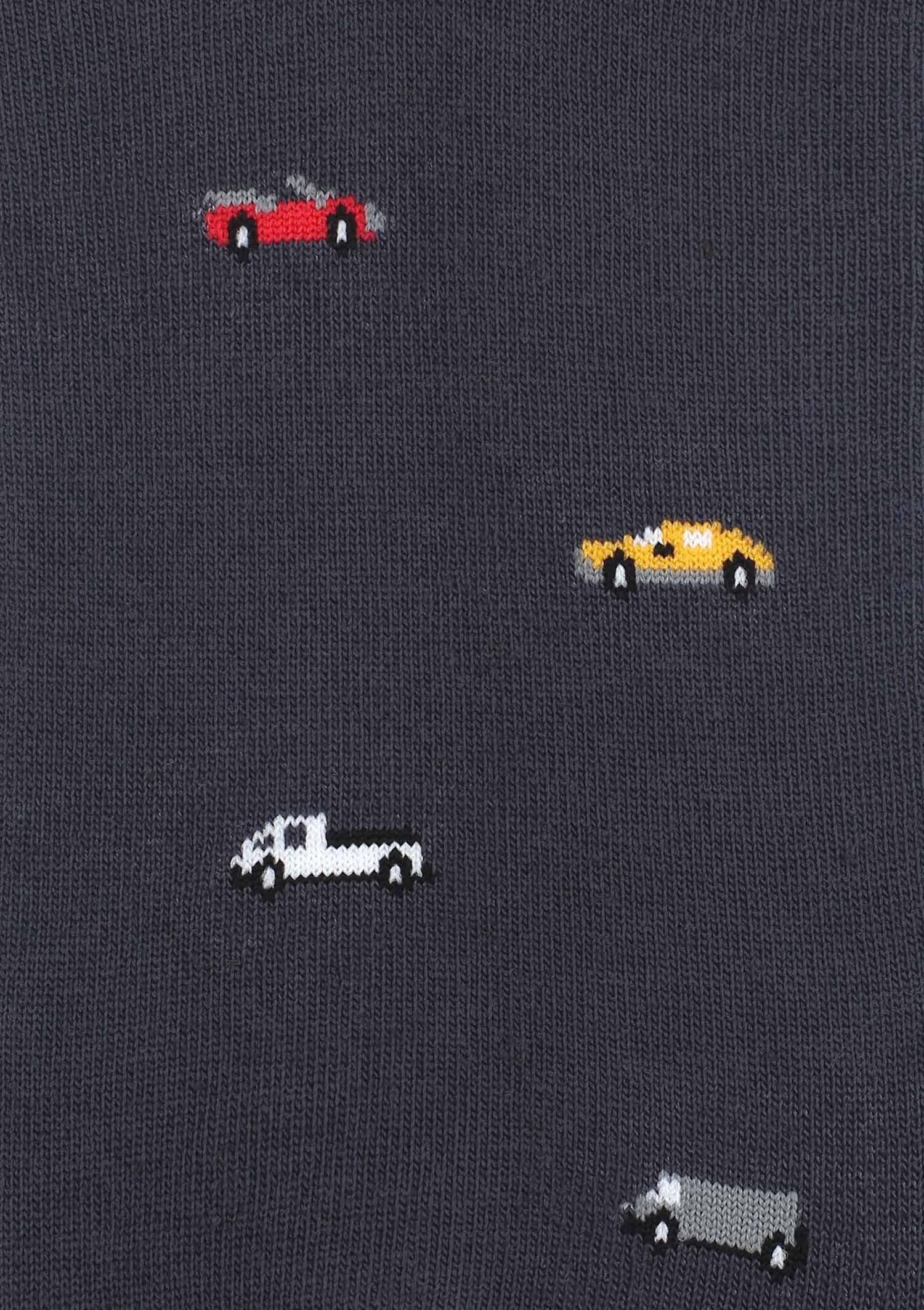 Stopki męskie w samochody Footies Men Cars Marilyn, dark grey