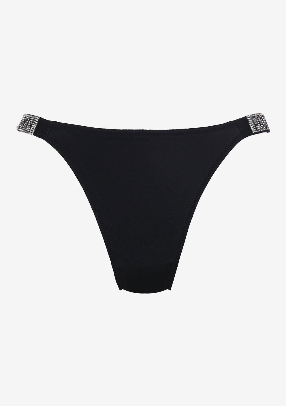 Gładkie figi damskie tanga z błyszczącymi taśmami Mon Bijou Secret Poupee Marilyn