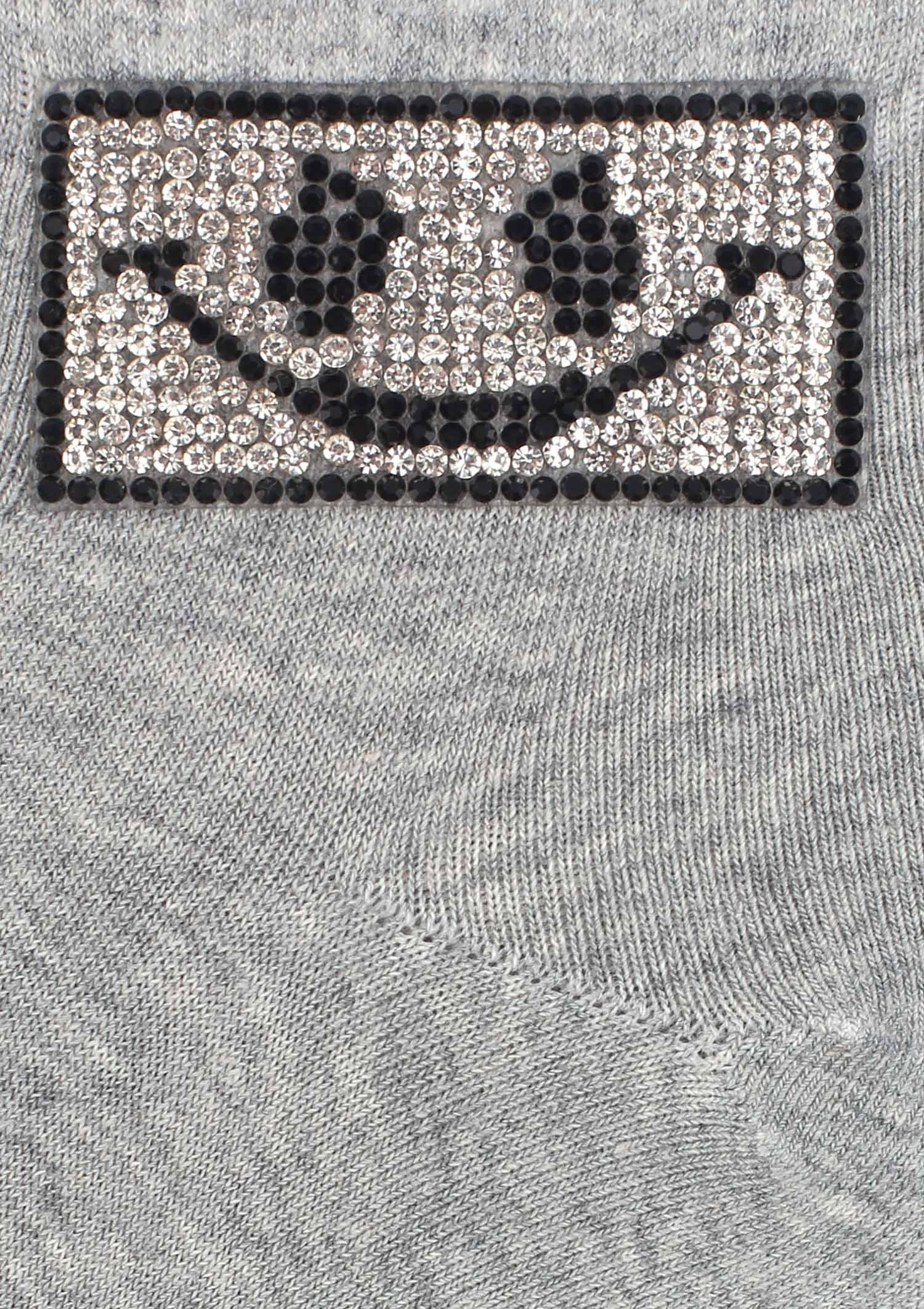 Skarpetki damskie z prostokątną buźką Cotton Square Face Marilyn