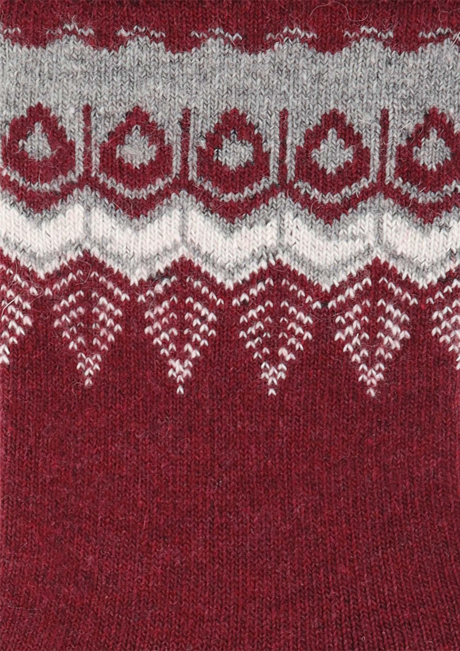 Ciepłe wzorzyste skarpetki damskie Angora No Terry X38 Marilyn