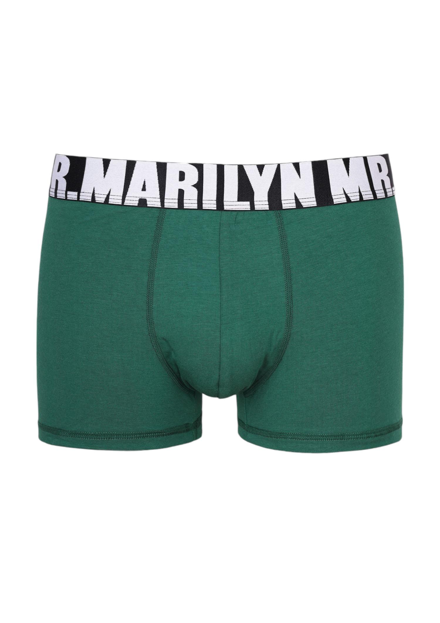 Bokserki męskie dopasowane Letters Boxer Marilyn