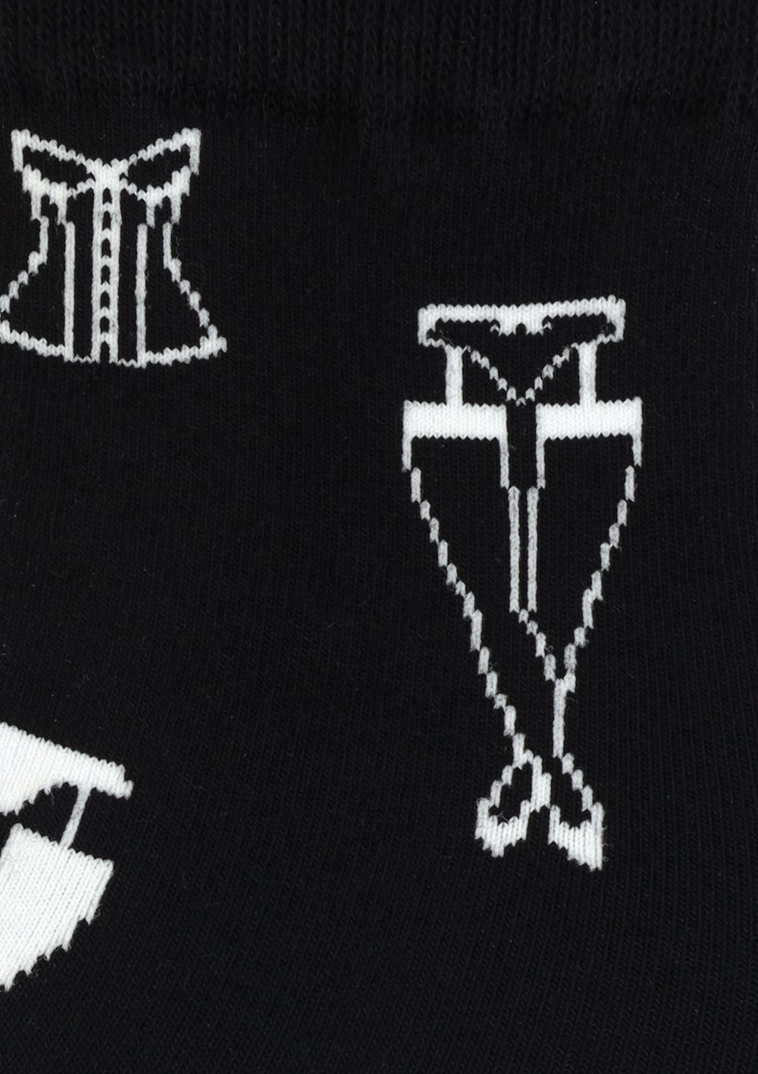 Skarpetki damskie z grafiką bielizny SL Lingerie Marilyn