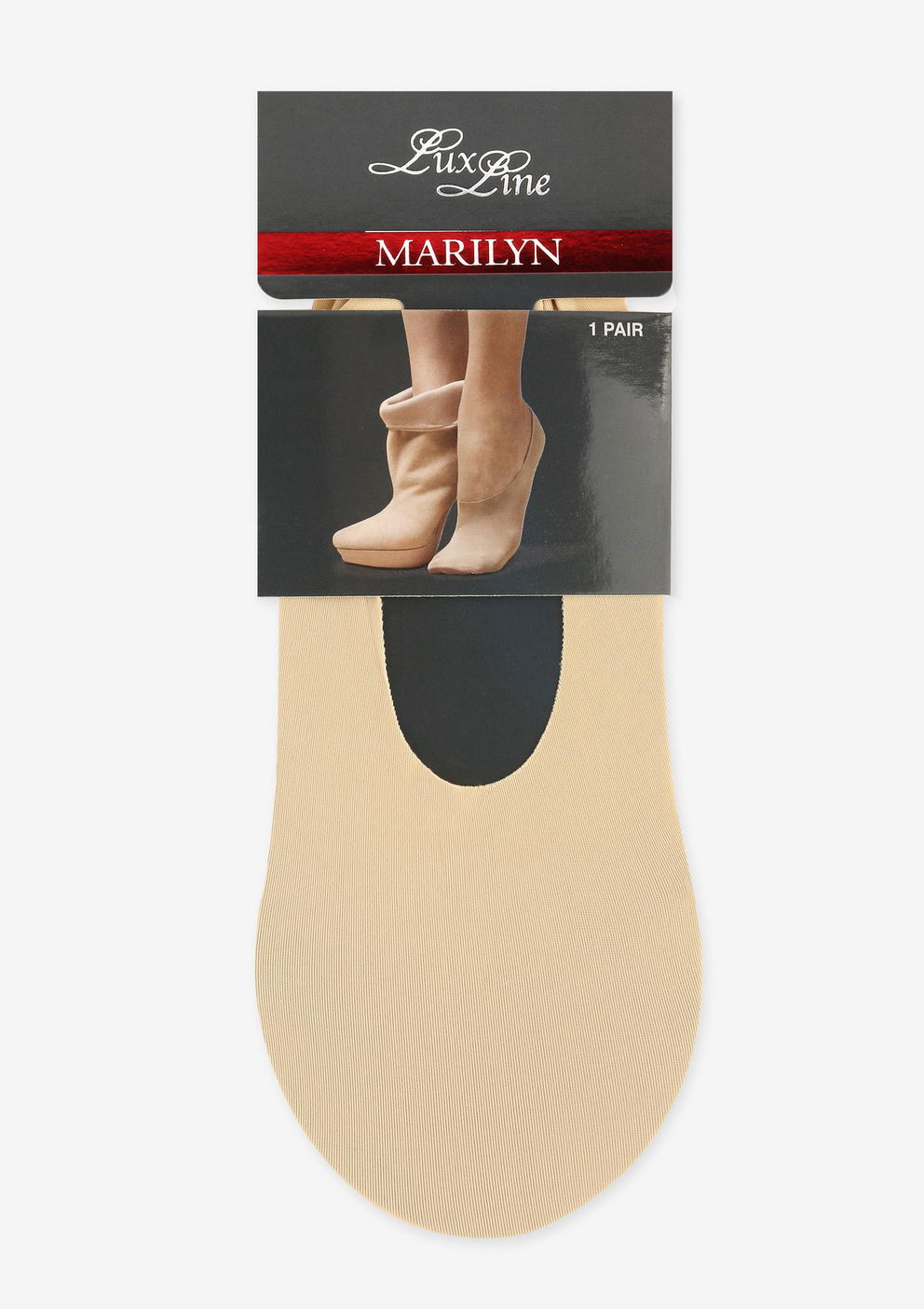 Skarpetki stopki damskie o wysokim profilu Lux Line High Marilyn
