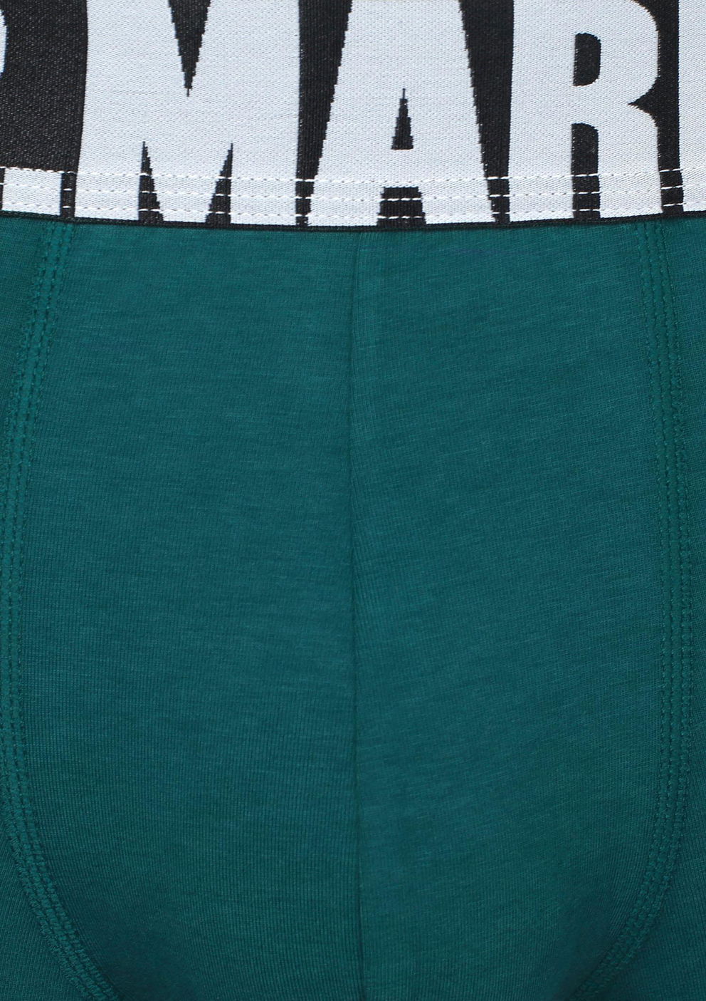 Bokserki męskie klasyczne z logowaną gumą jeans Letters Boxer Marilyn